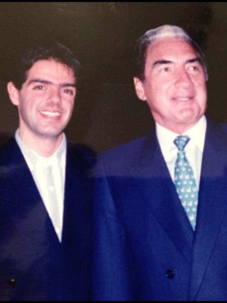 Emilio Azcarraga y Raúl Askenazi