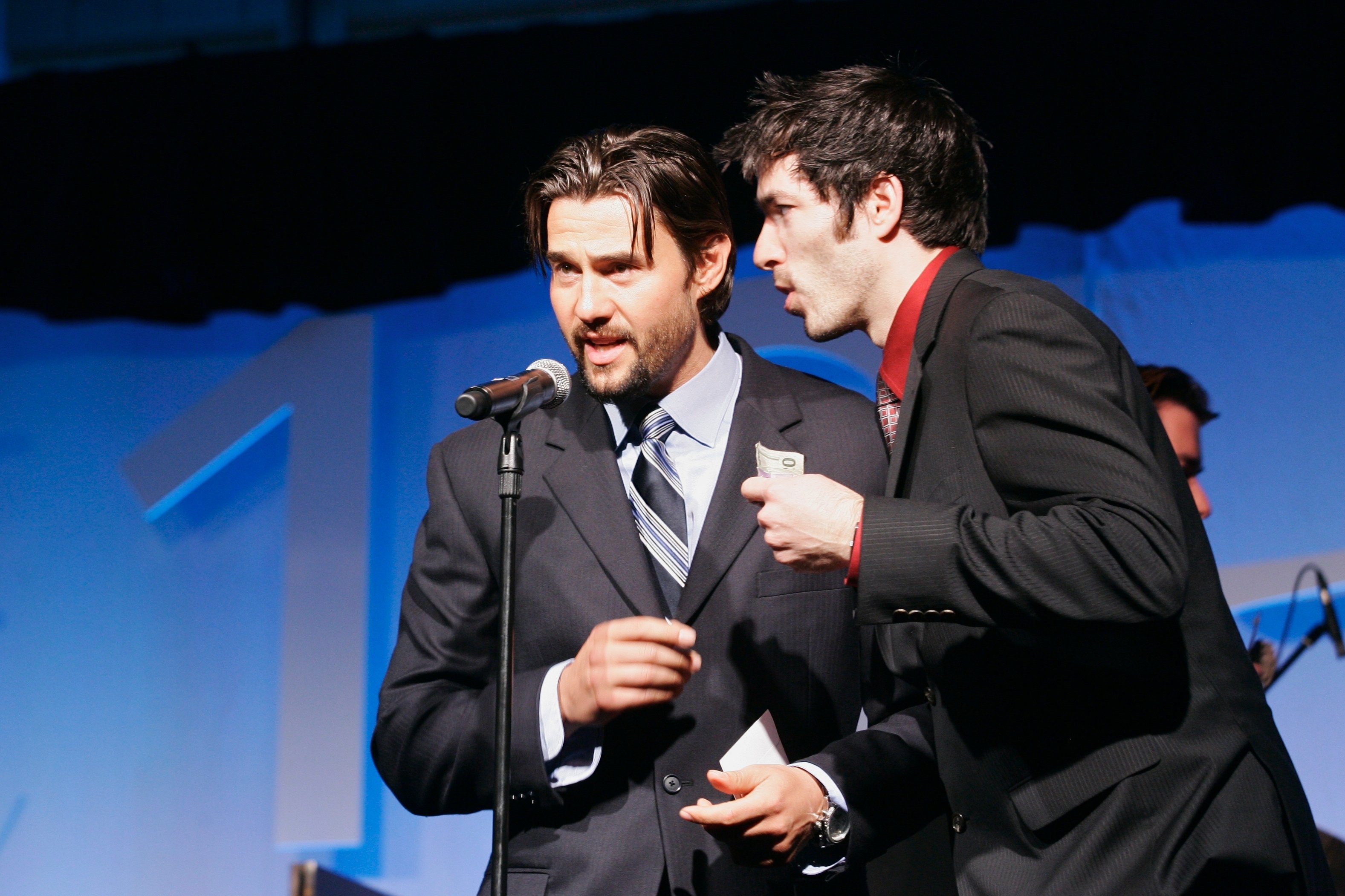 Drew Scott & Steve Bacic at the 2008 Leo Awards