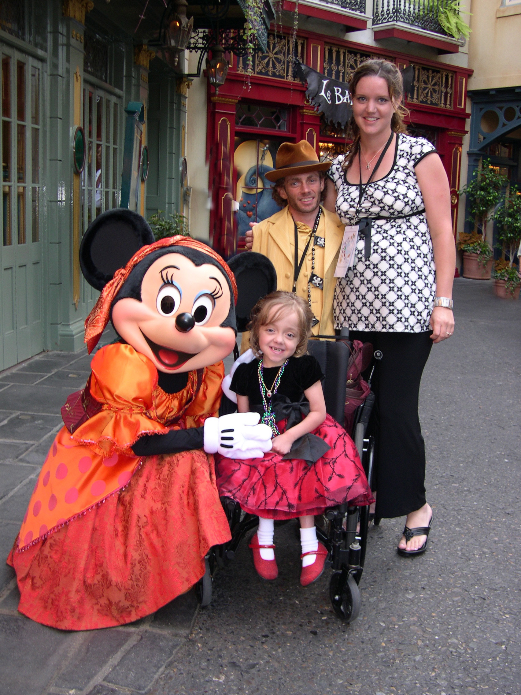 Madi, Jenny, Ava, Peter & Minnie POTC 3 World Premiere Disneyland CA