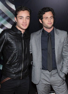 Penn Badgley and Ed Westwick at event of The Stepfather (2009)