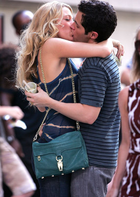 Penn Badgley and Blake Lively at event of Gossip Girl (2007)