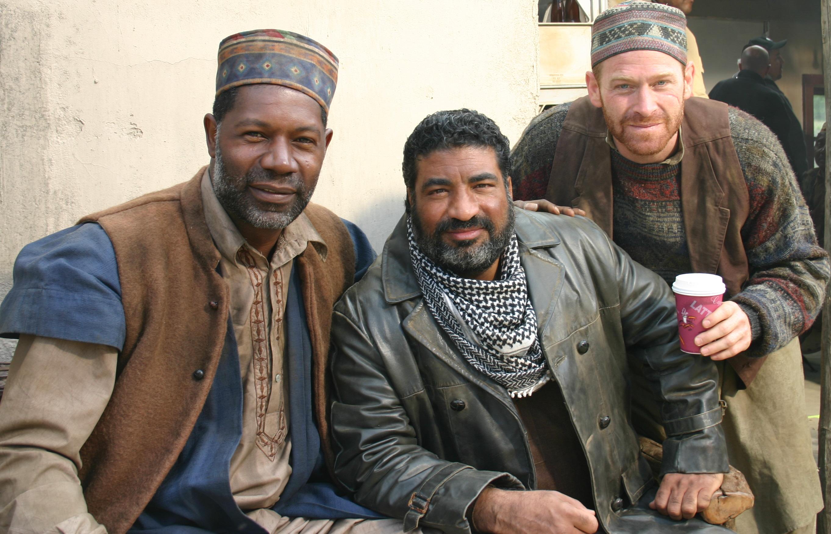Sayed Badreya in the TV Show The Unit, with Dennis Haysbert - Max Martini