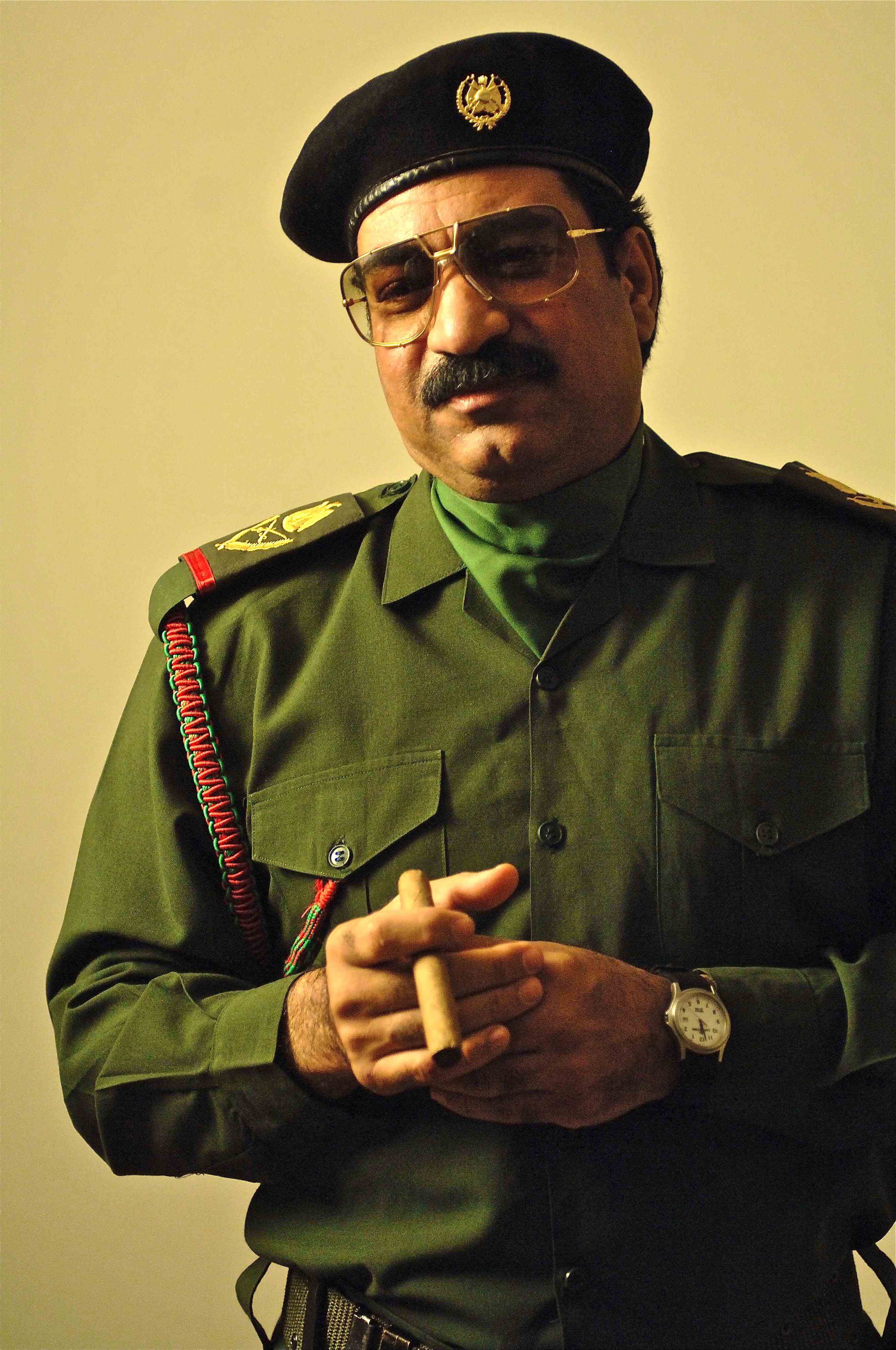 Sayed Badreya as Saddam in W