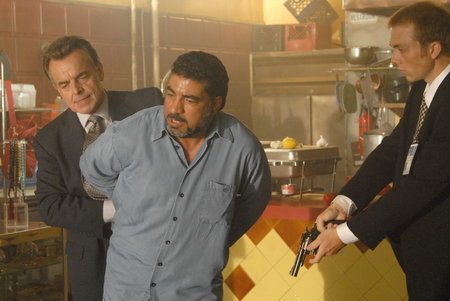 Sayed Badreya and Ray Wise in AmericanEast (2008)