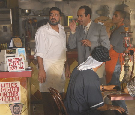 Tony Shalhoub, Sayed Badreya and Sammy Sheik in AmericanEast (2008)