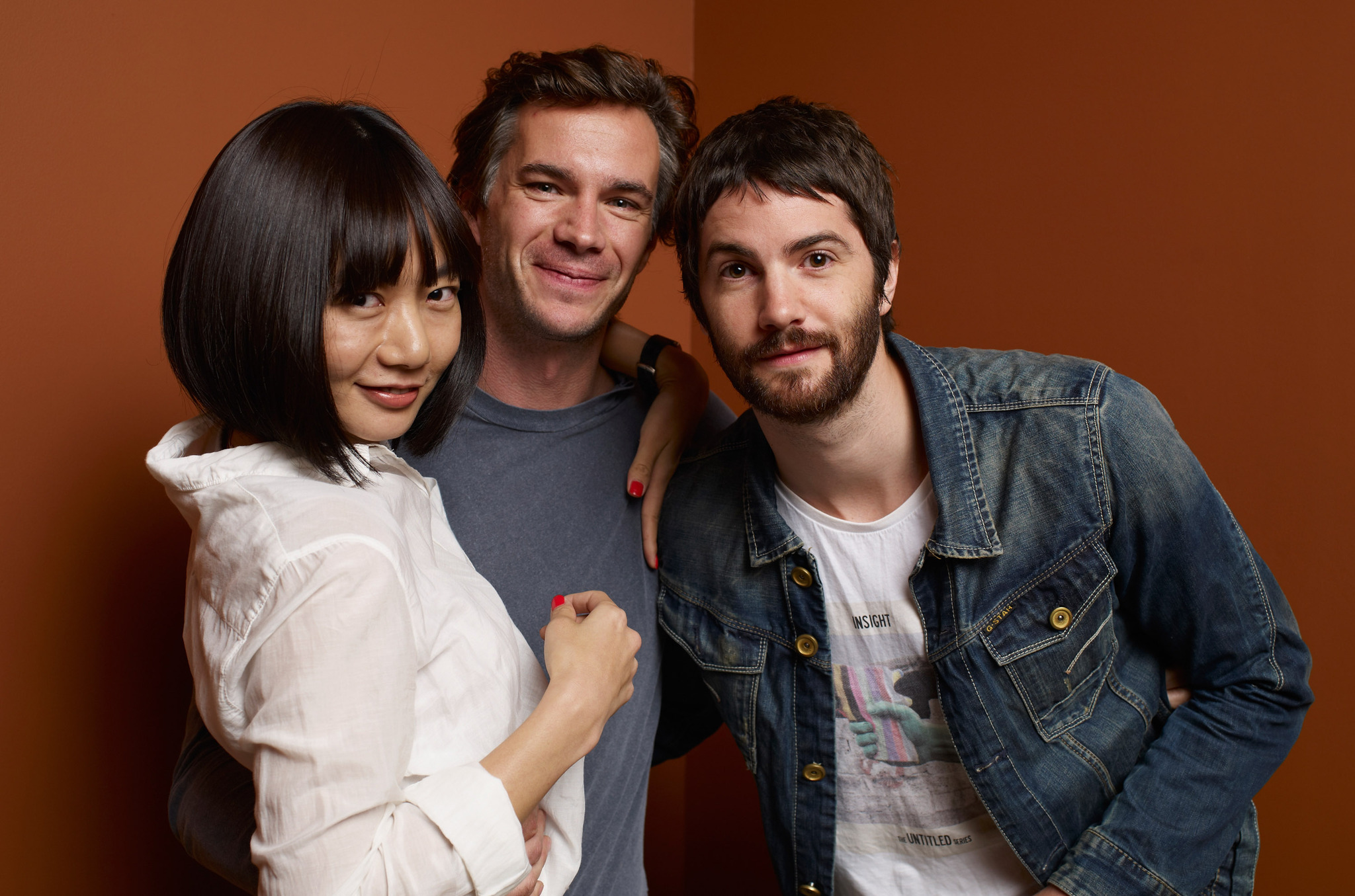 Doona Bae, James D'Arcy and Jim Sturgess at event of Cloud Atlas (2012)