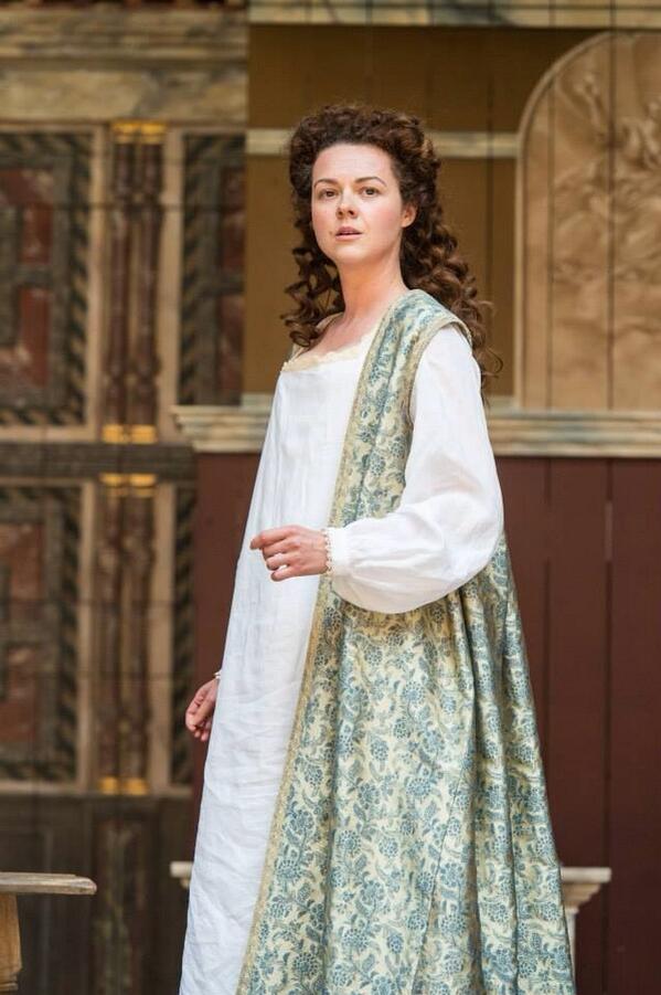 as Portia in Julius Caesar at Shakespeare's Globe