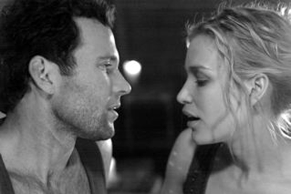 Eion Bailey & Piper Parabo in Covert Affairs, 2010.