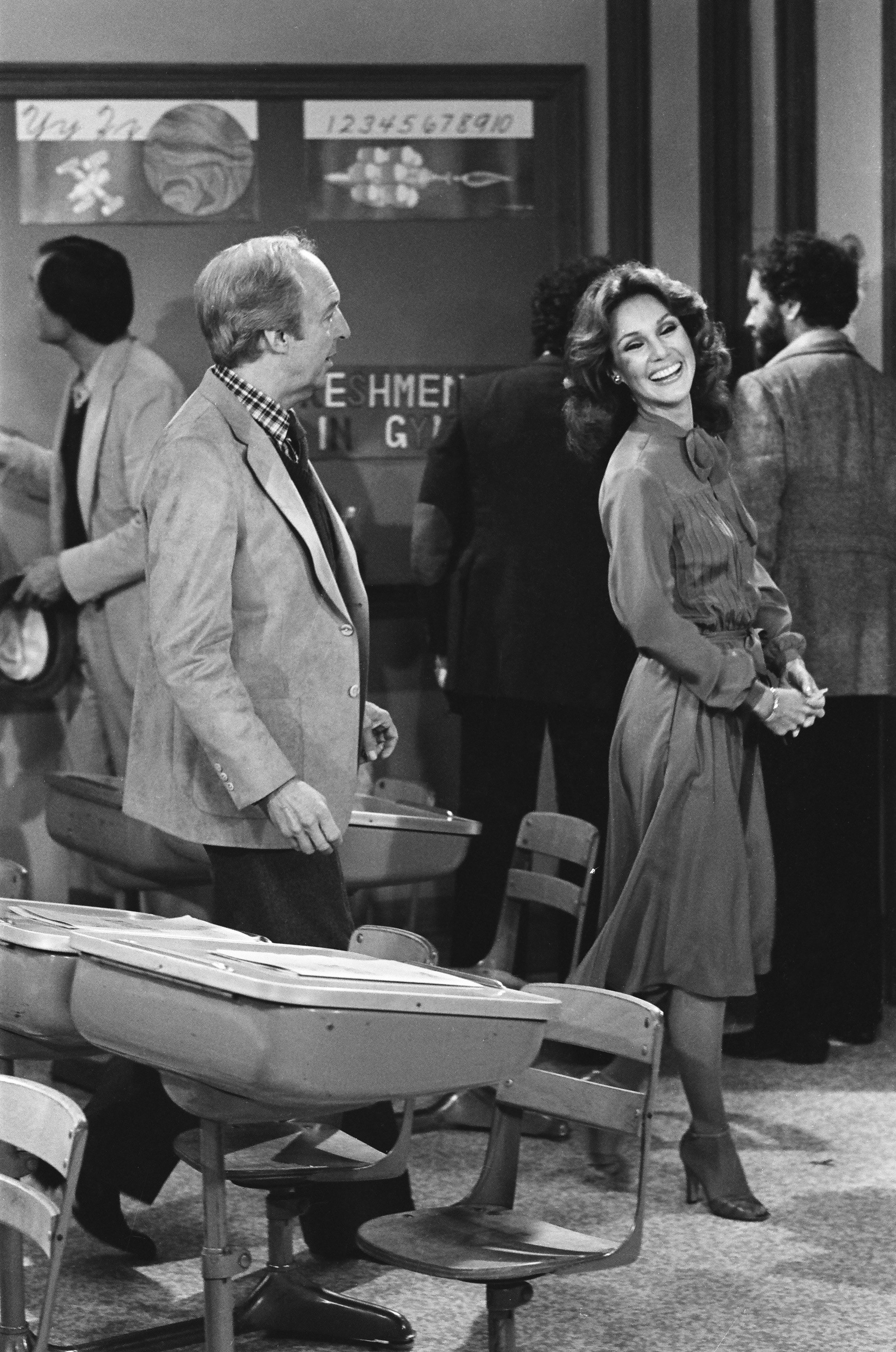 Still of Conrad Bain and Mary Ann Mobley in Diff'rent Strokes (1978)