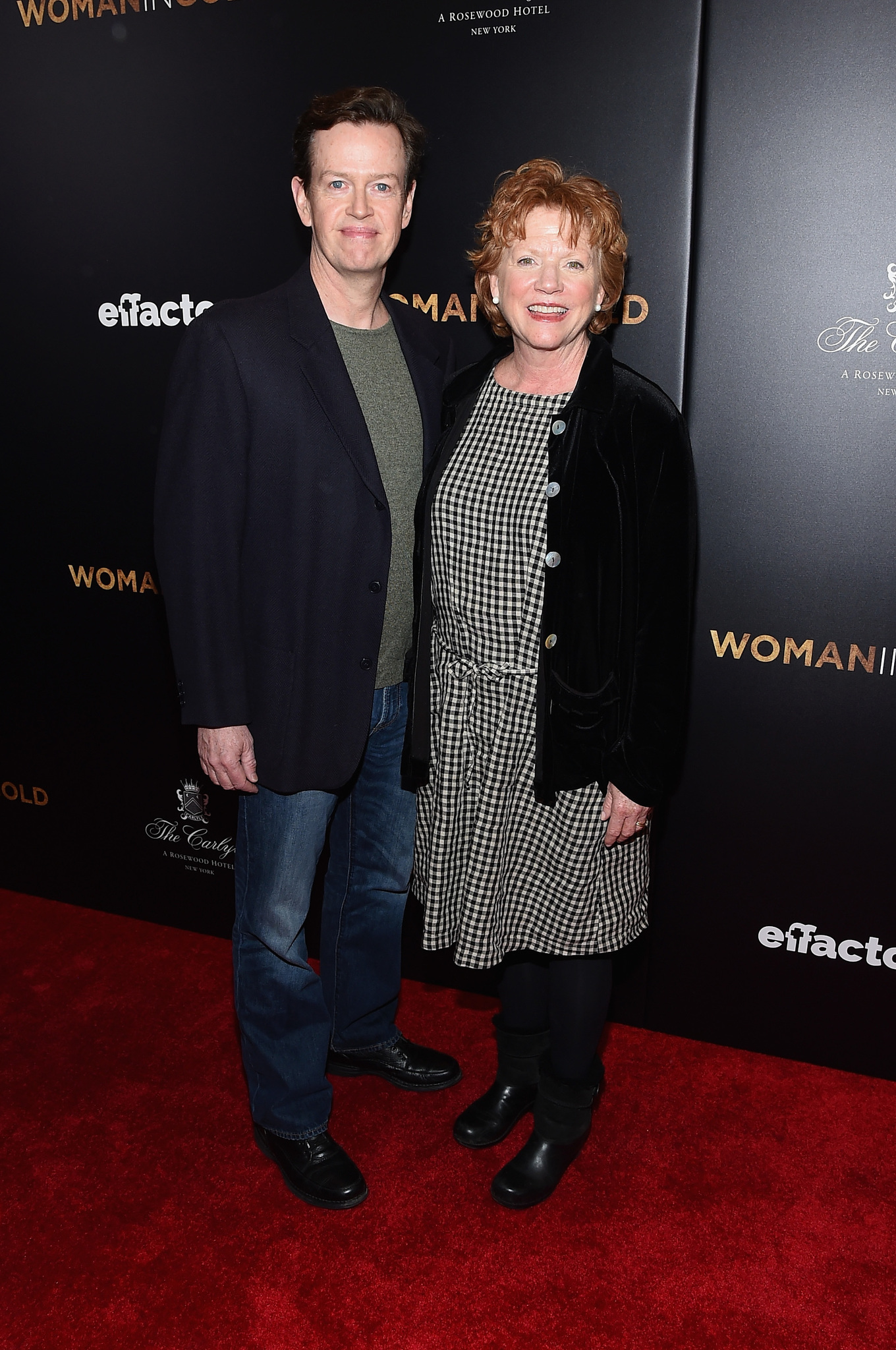 Becky Ann Baker and Dylan Baker at event of Woman in Gold (2015)