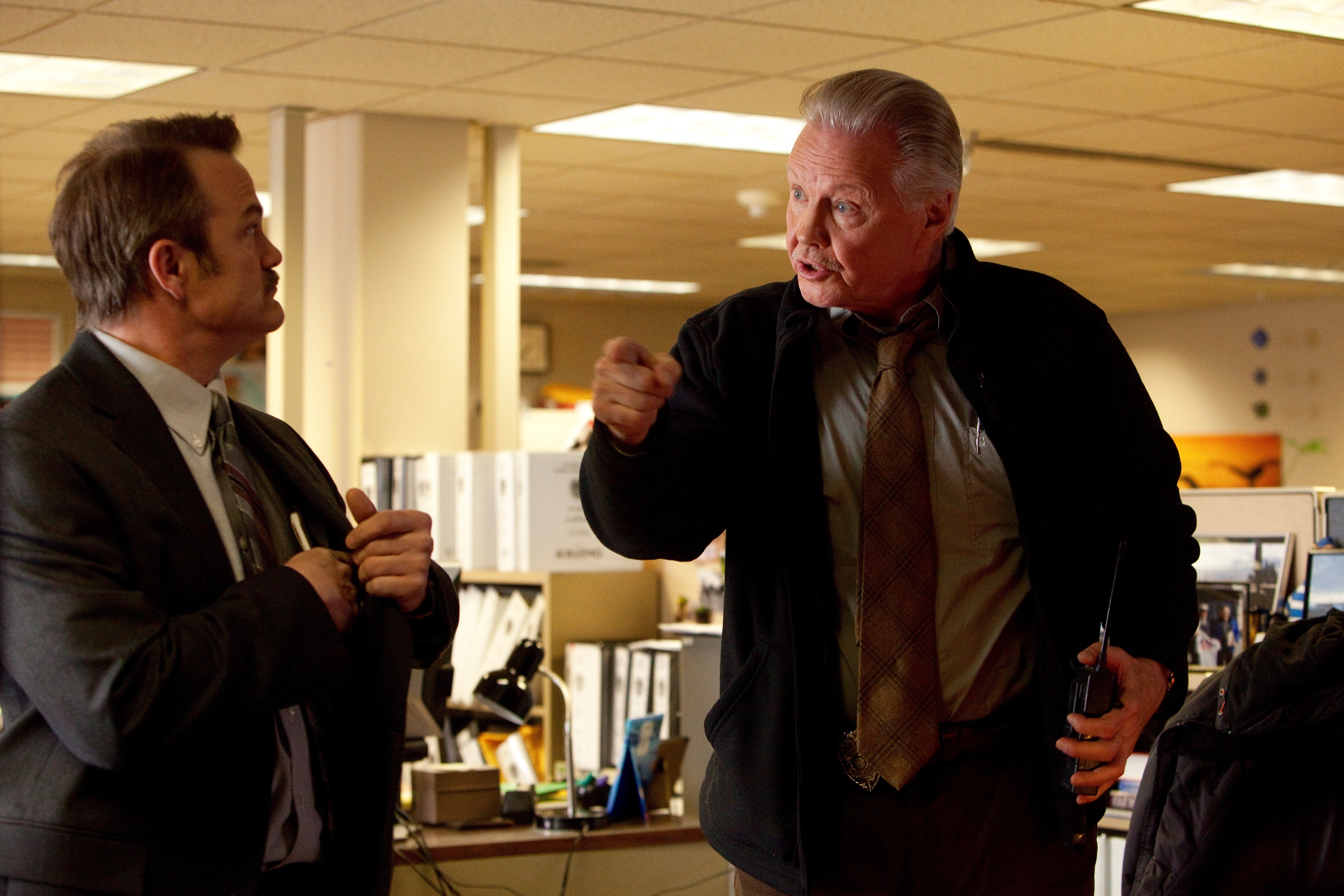 Still of Brett Baker & Jon Voight BEYOND Crystal Sky Productions