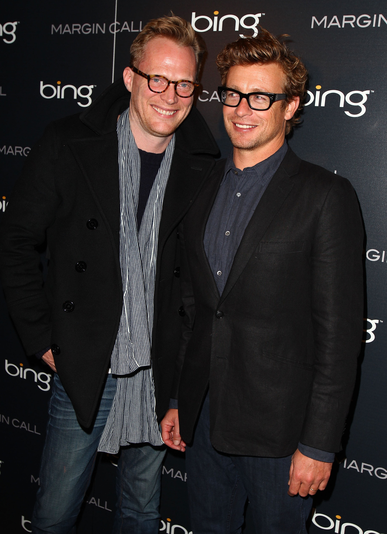 Simon Baker and Paul Bettany