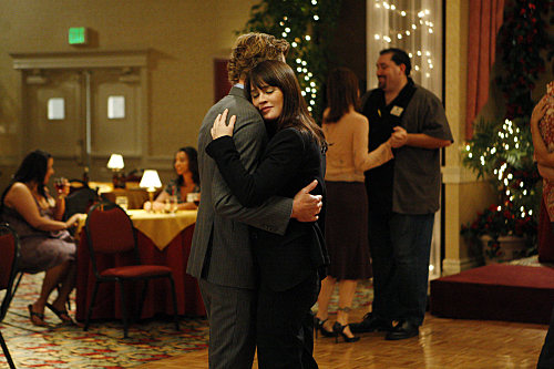 Still of Robin Tunney and Simon Baker in Mentalistas (2008)