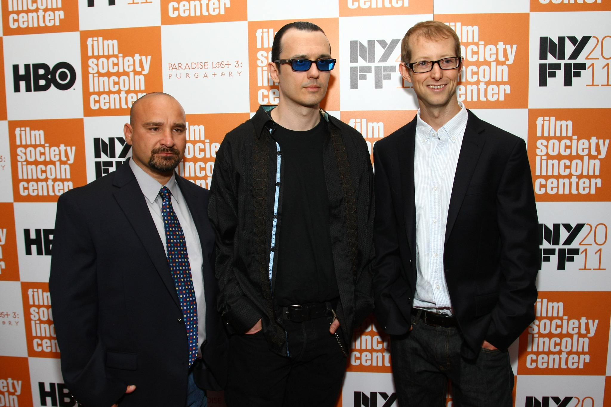 Jason Baldwin, Damien Wayne Echols and Jessie Misskelley at event of Paradise Lost 3: Purgatory (2011)