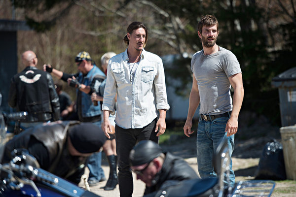 Still of Eric Balfour and Lucas Bryant in Haven (2010)