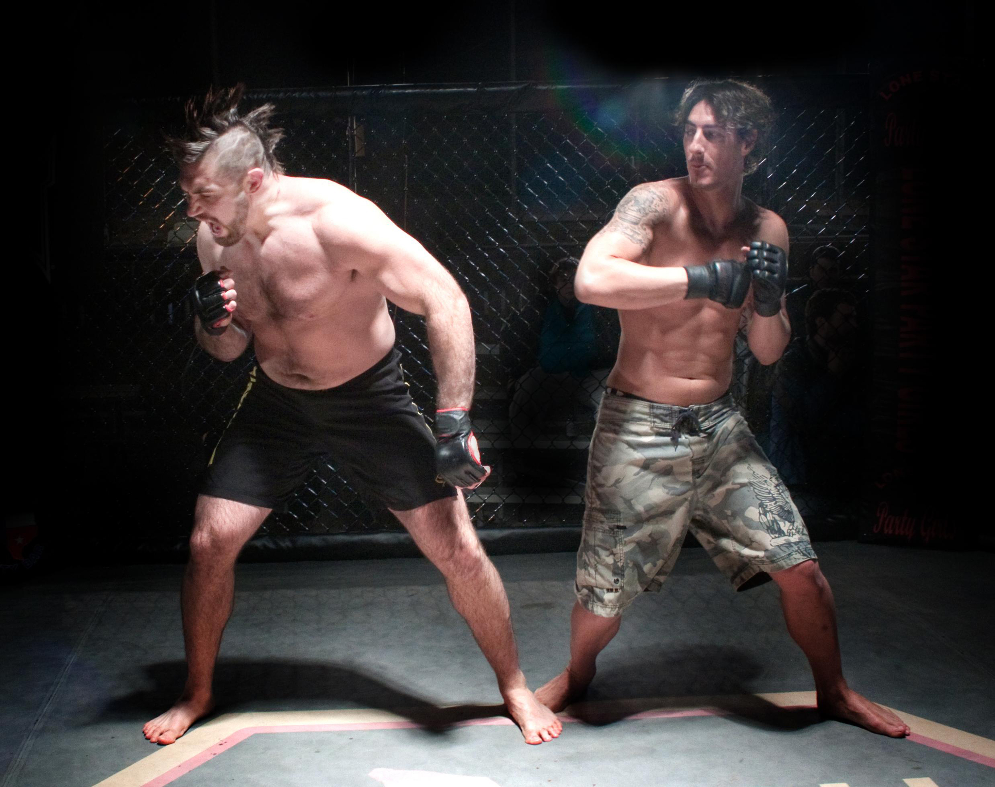 Still of Eric Balfour and Heath Herring in Beatdown (2010)