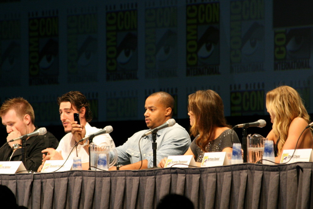 Eric Balfour and Donald Faison