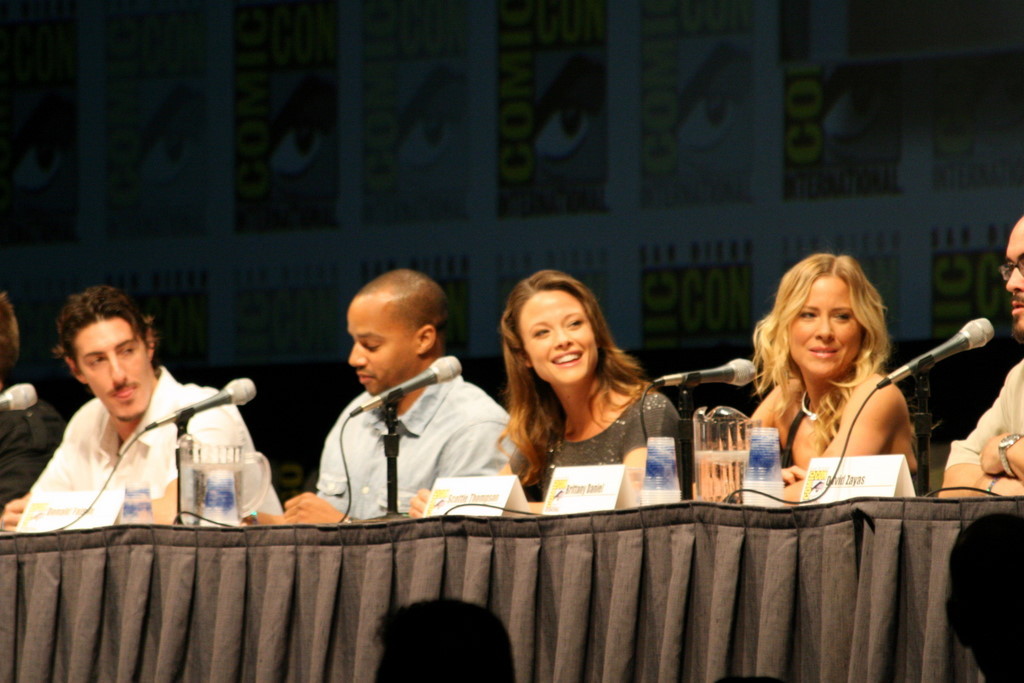 Eric Balfour, Brittany Daniel, Donald Faison and Scottie Thompson