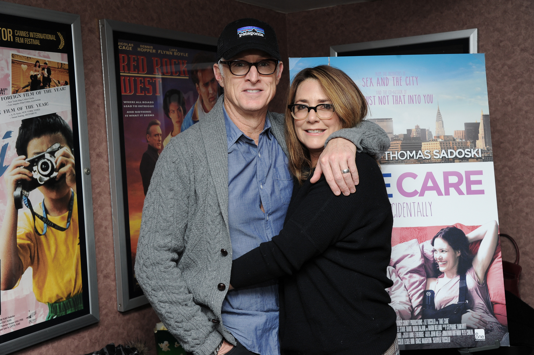 Talia Balsam and John Slattery at event of Take Care (2014)