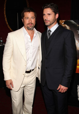 Brad Pitt and Eric Bana at event of The Time Traveler's Wife (2009)