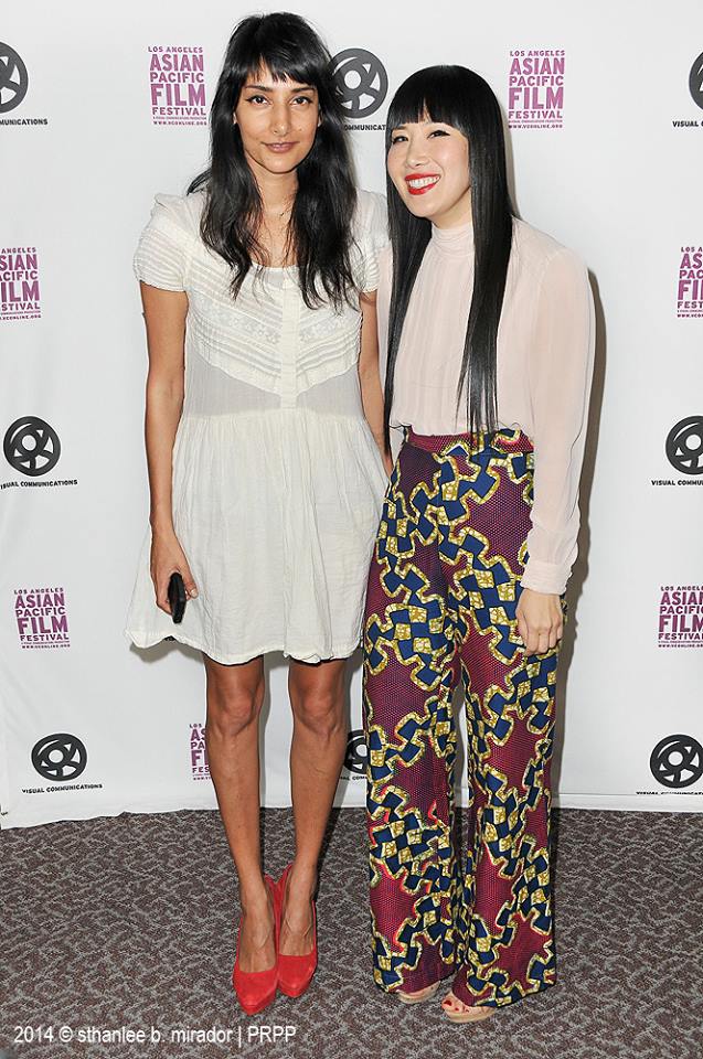 Rebecca Hazlewood & Vivian Bang at LAAPFF Film Festival Opening Nite 