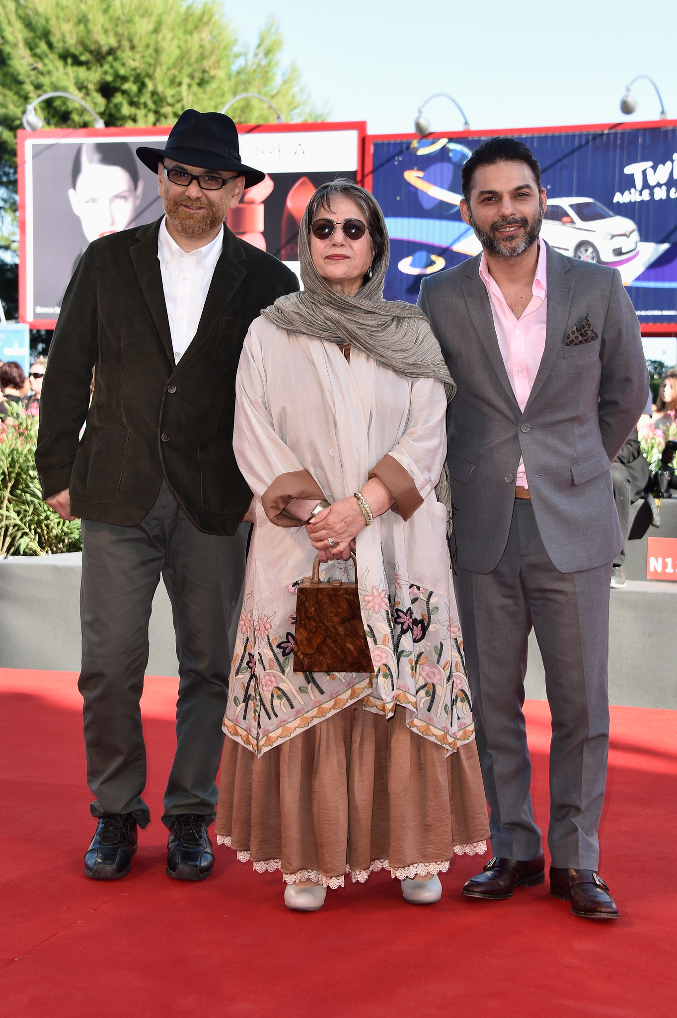Rakhshan Bani-Etemad, Habib Rezaei and Peyman Moaadi at event of Ghesse-ha (2014)