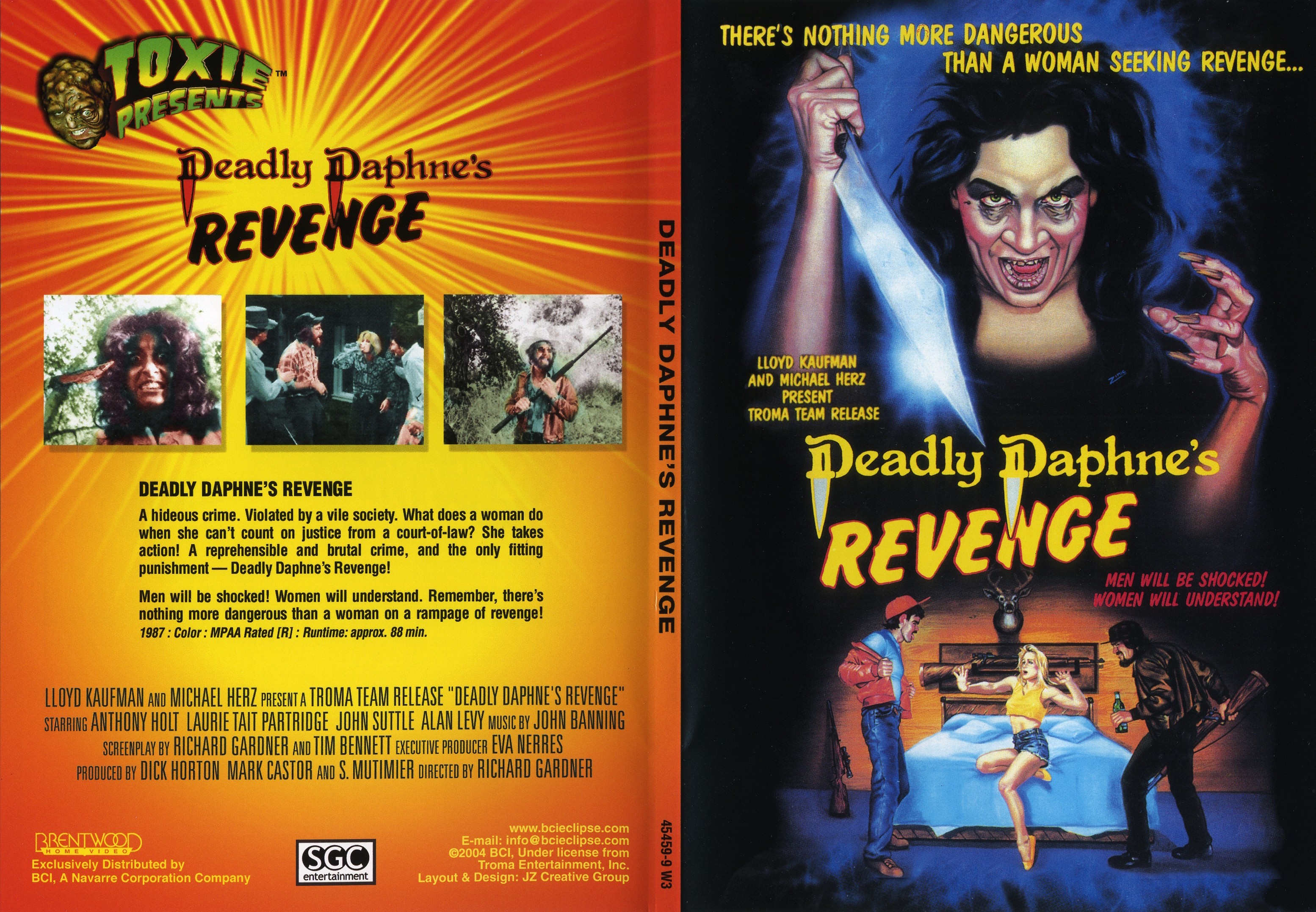 Deadly Daphne's Revenge - Troma Team DVD