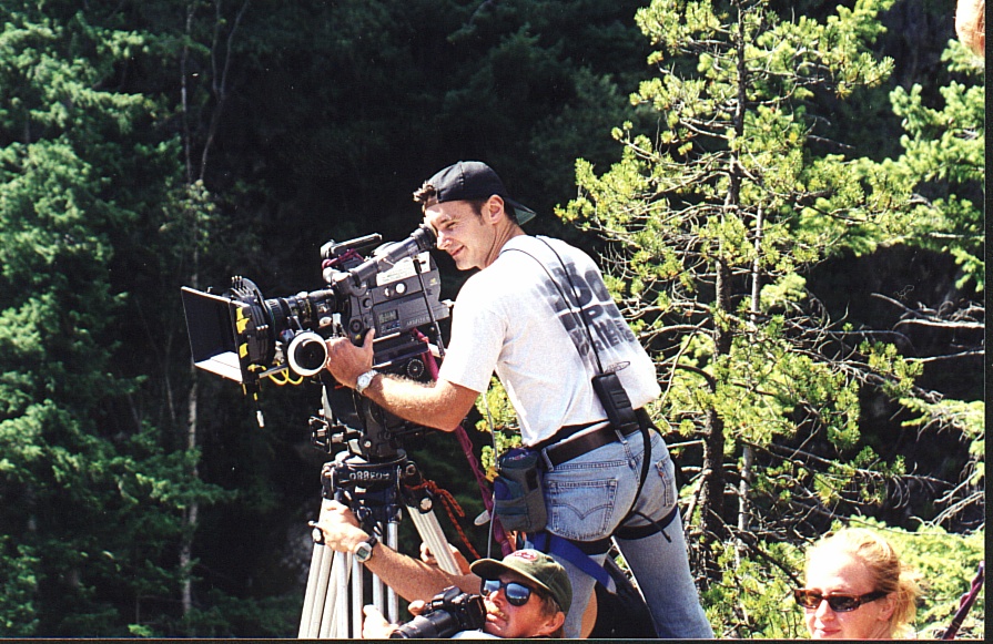 2nd unit director/DP back in the film days with my Arri SR