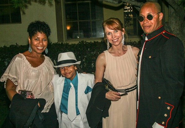 Melissa Barker with family at 2013 Taurus Awards ( Betty Hurst, Jaden Betts and Erik Betts)