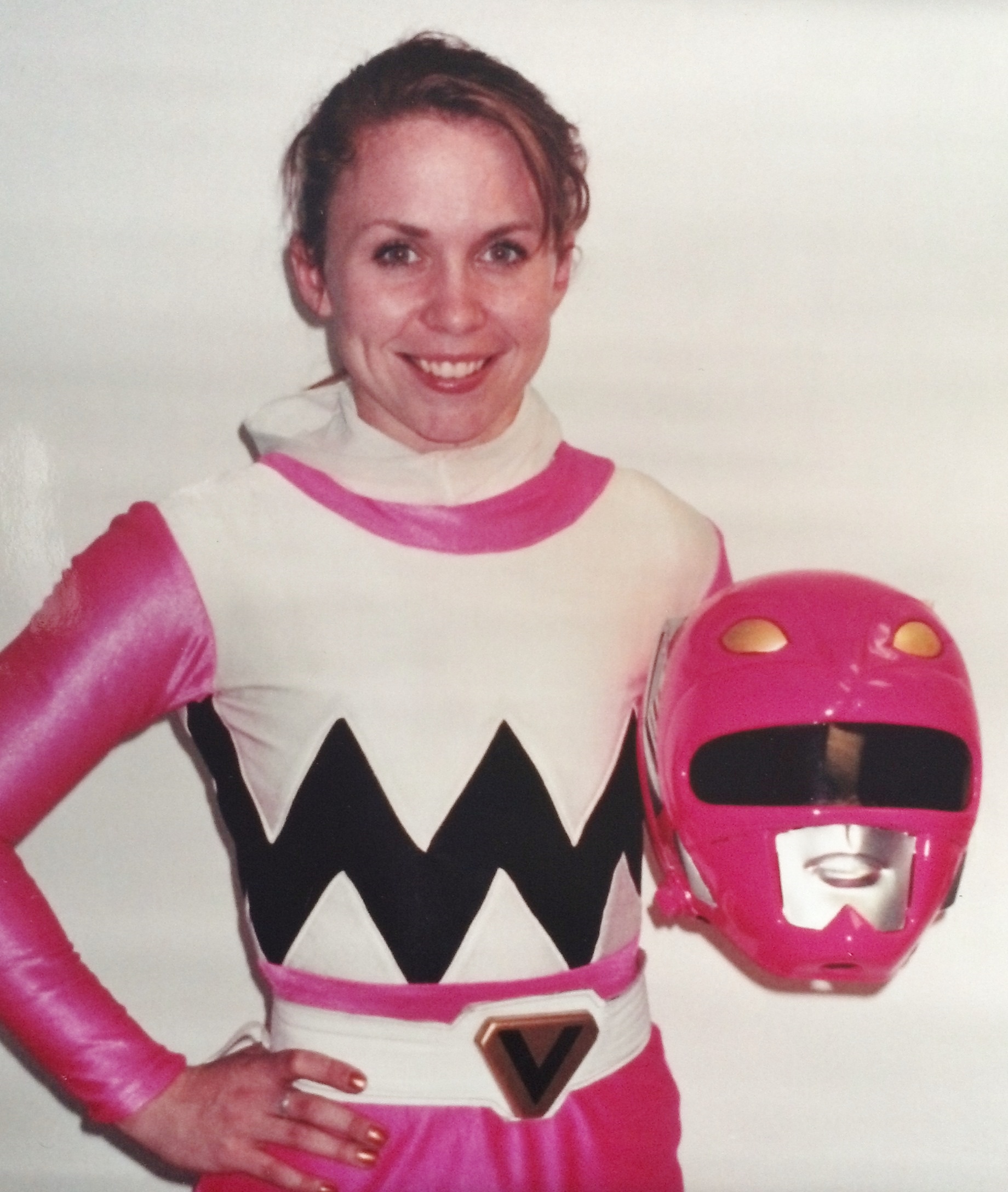 Melissa Barker as Pink Ranger