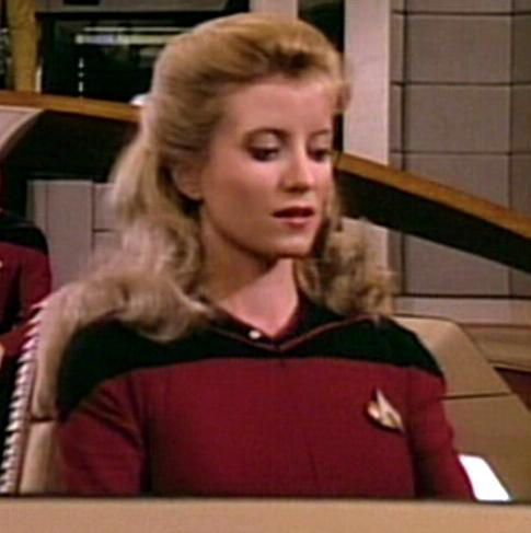 Manning the Enterprise as Ensign Serena Gibson - The Dauphin - Star Trek the Next Generation