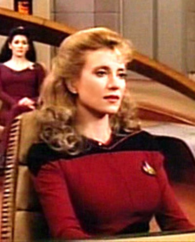 Manning the Enterprise as Ensign Serena Gibson - The Dauphin - Star Trek the Next Generation