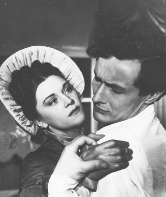 Still of Jean-Louis Barrault and María Casares in Les enfants du paradis (1945)