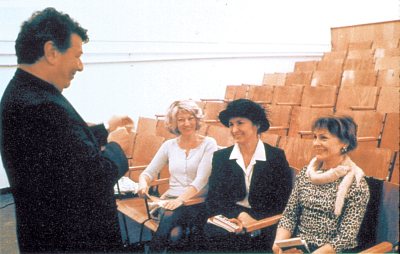 Still of Carlo Barsotti and Elsebeth Steentoft in Italiensk for begyndere (2000)