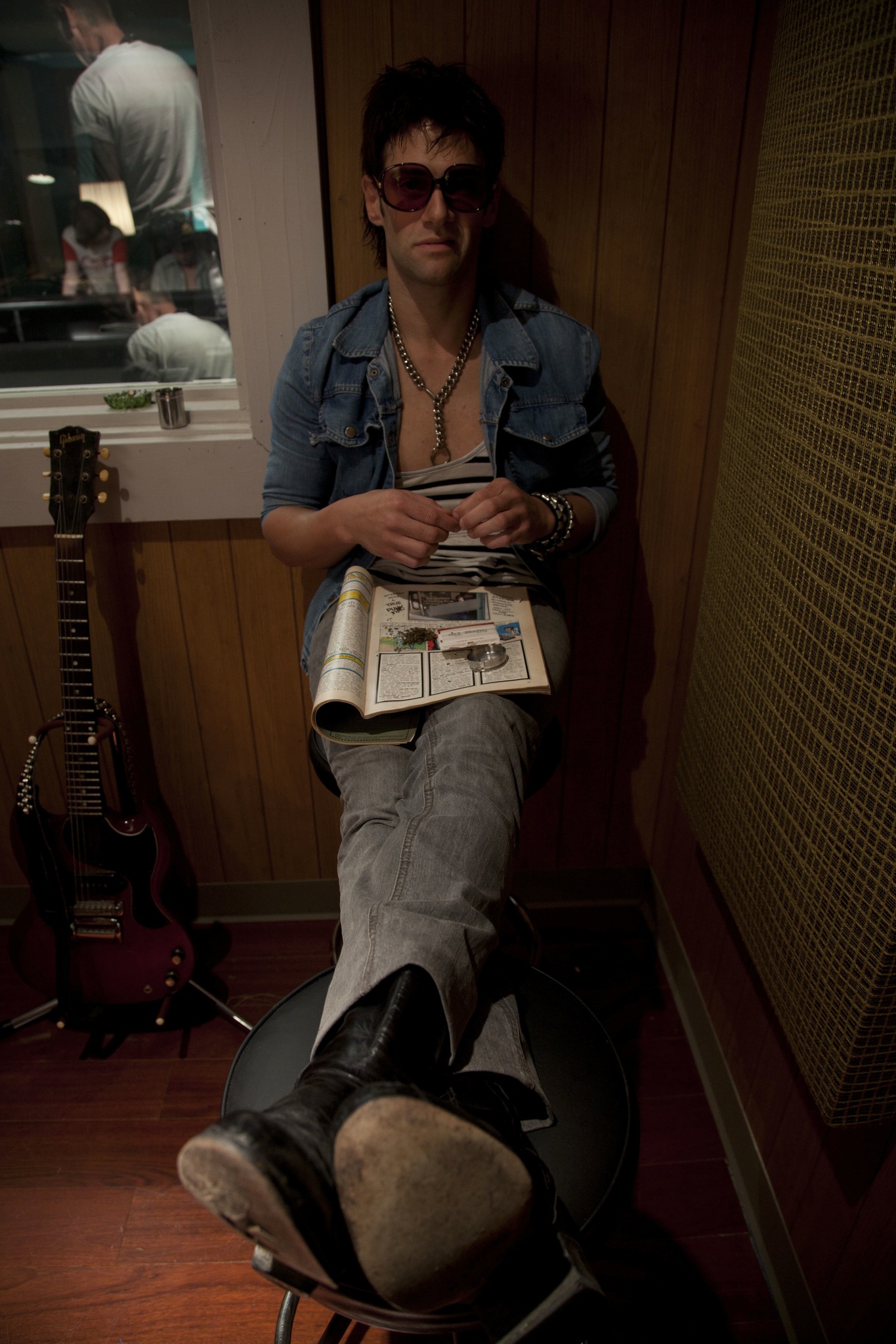 Still of Justin Bartha in CBGB (2013)