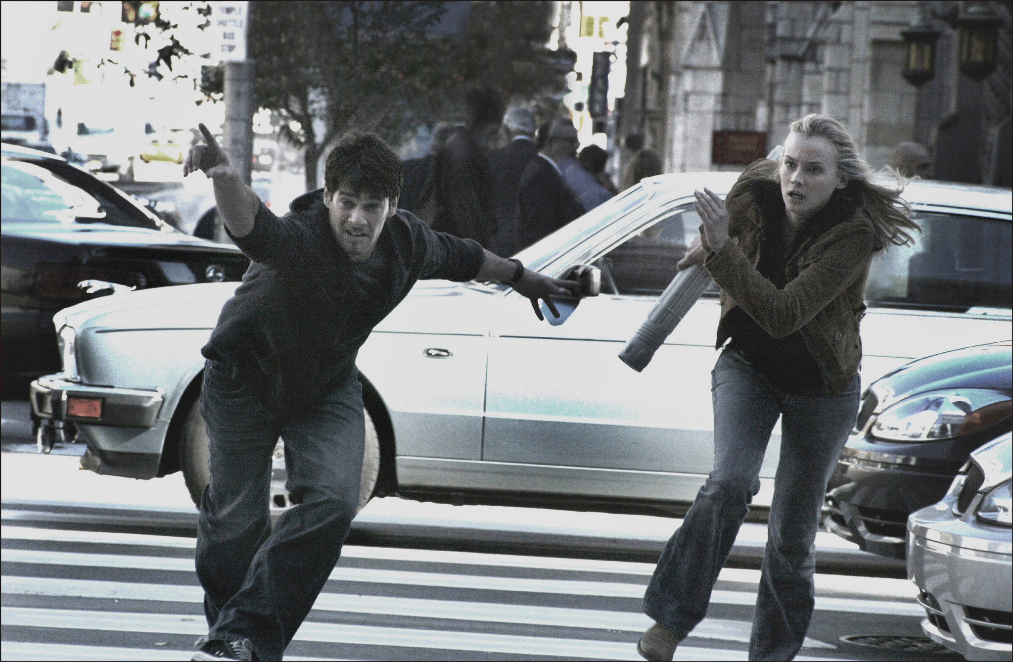 Still of Justin Bartha and Diane Kruger in National Treasure (2004)