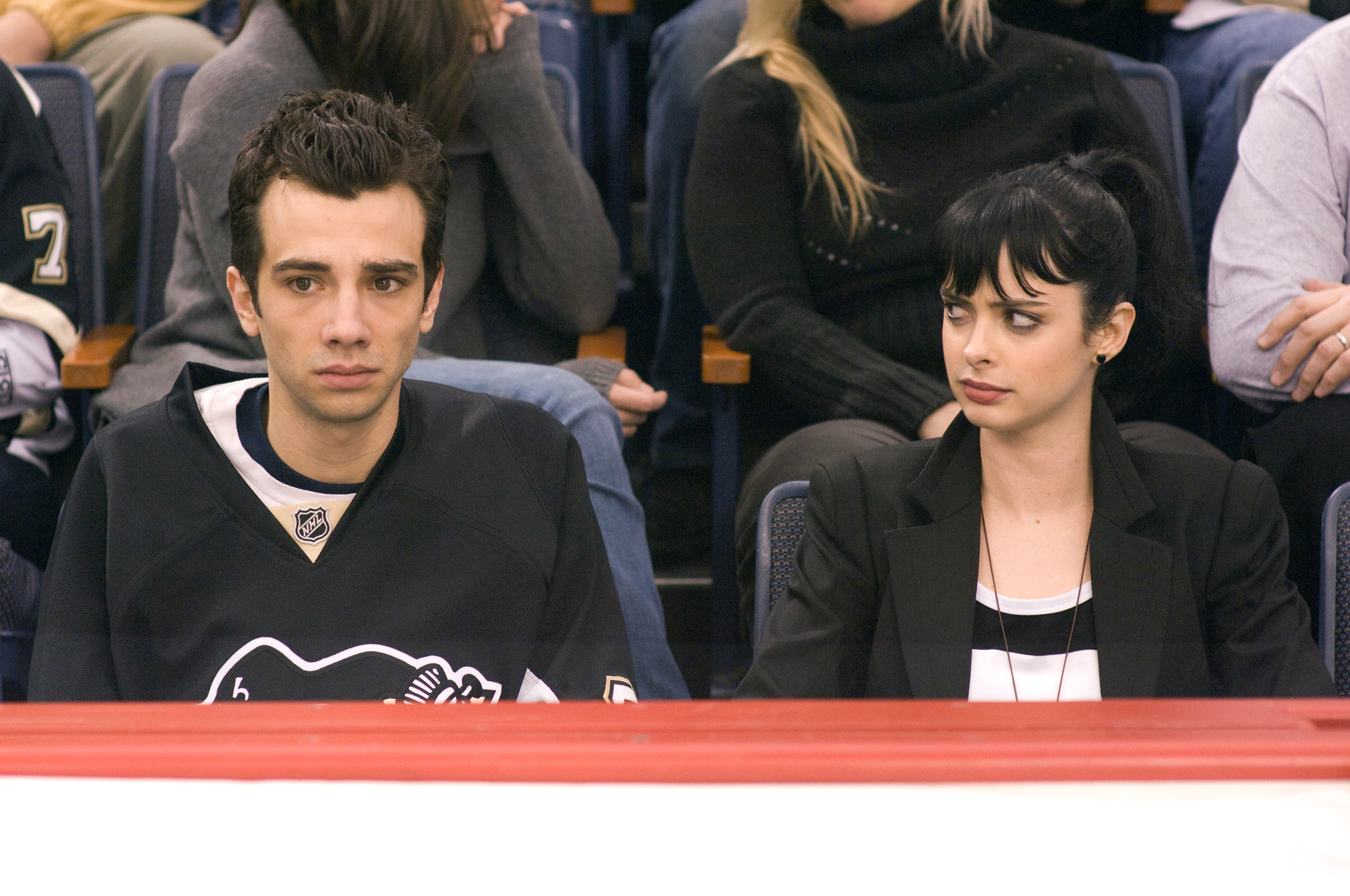 Still of Jay Baruchel and Krysten Ritter in She's Out of My League (2010)