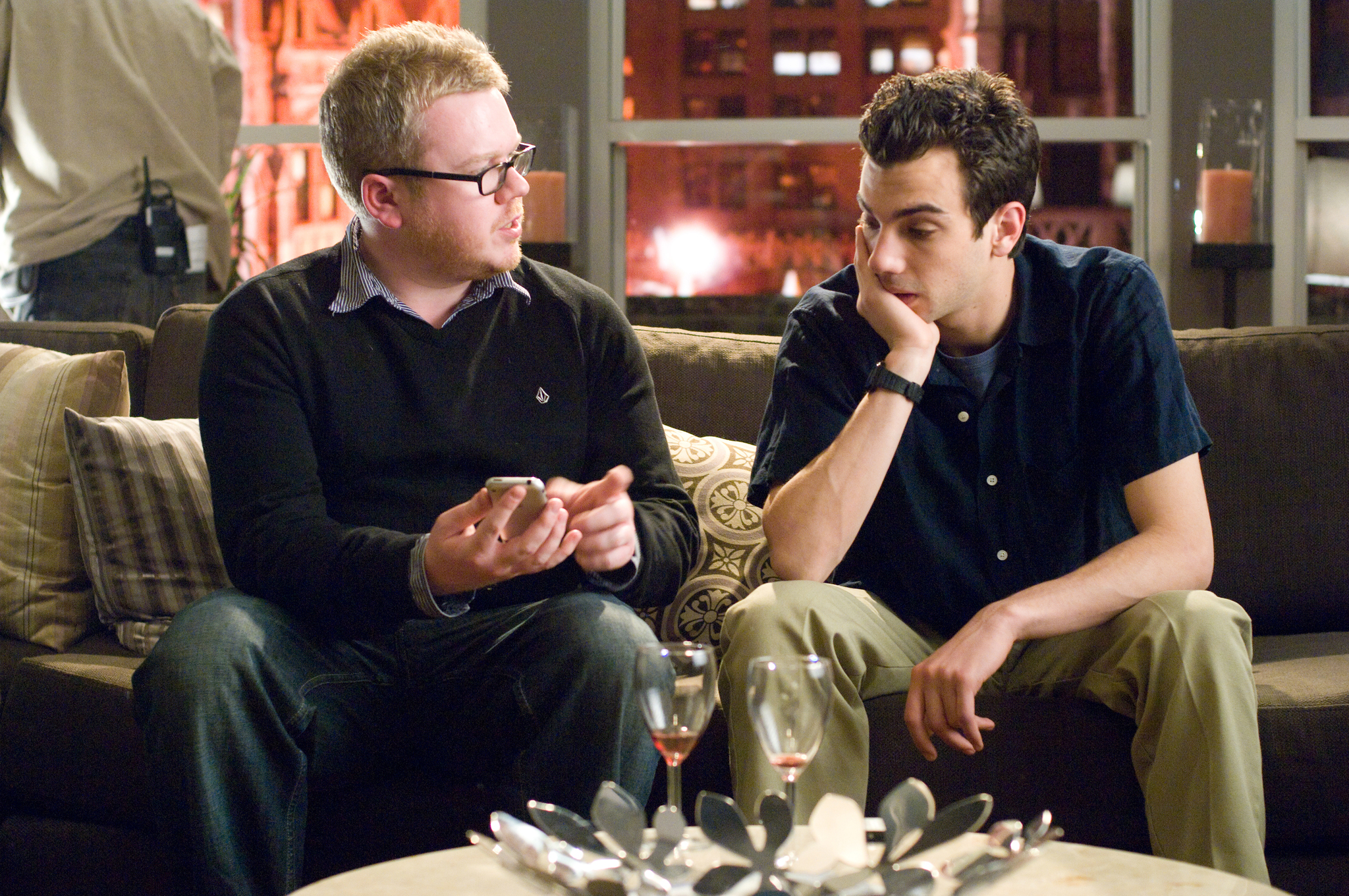 Still of Jay Baruchel and Jim Field Smith in She's Out of My League (2010)