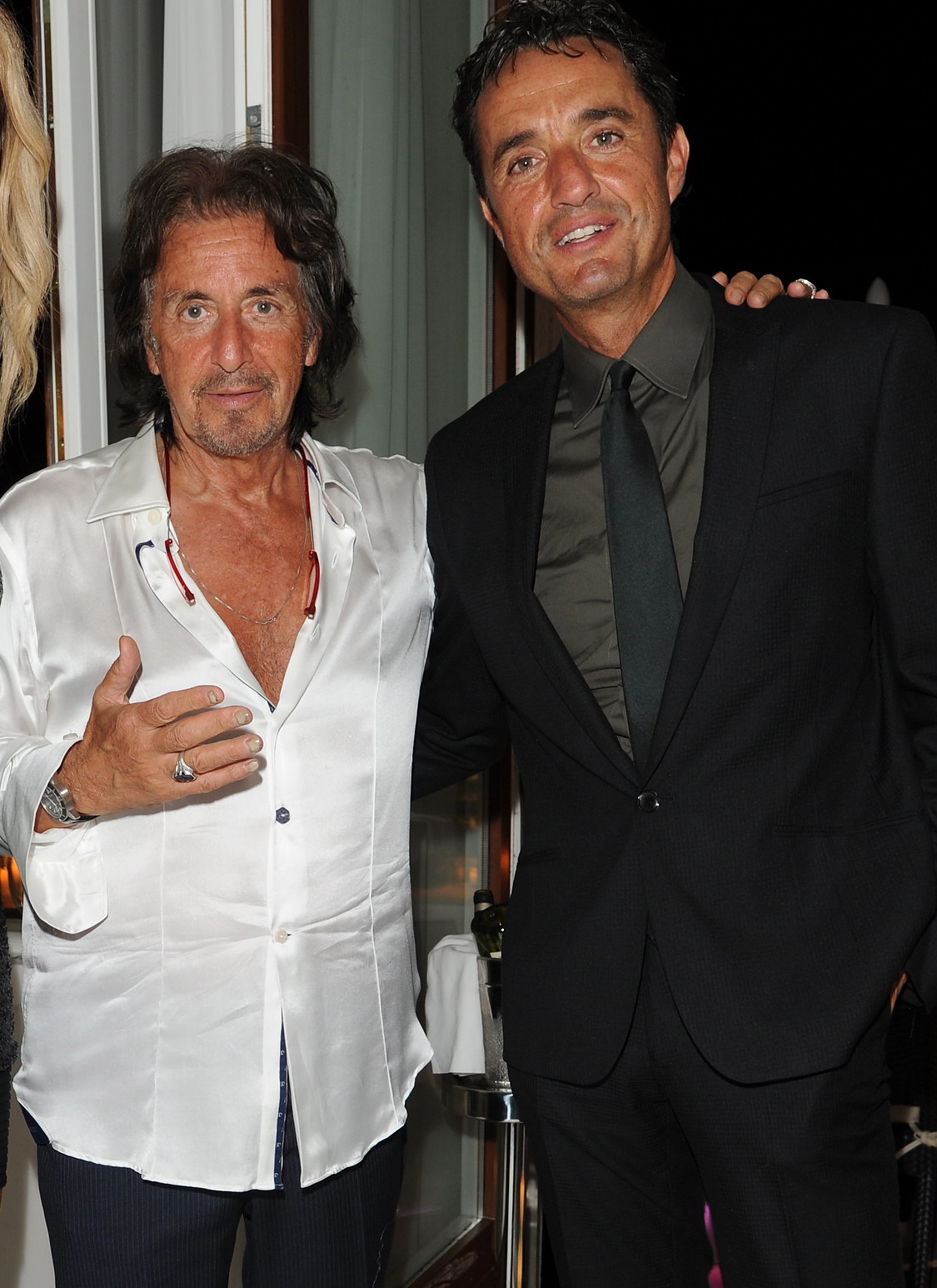 68th Venice Film Festival, 2011 - Actors/directors Al Pacino and Giulio Base