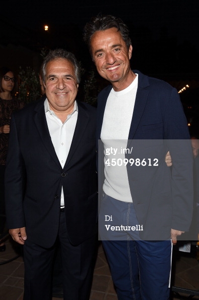 ITALY - JUNE 21, 2014 Fox Filmed Entertainment CEO Jim Janopulos and director Giulio Base attend 60th Taormina Film Fest