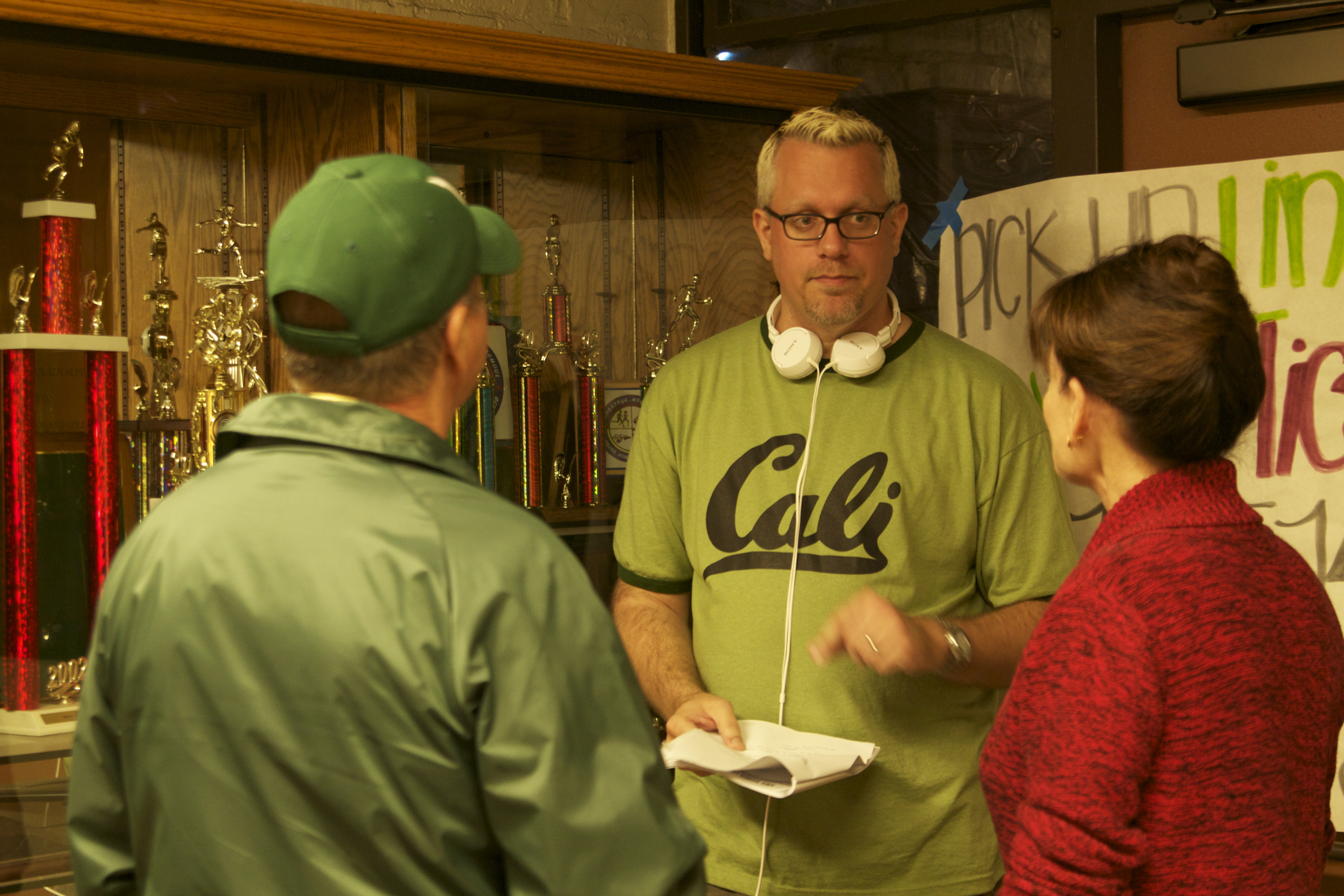 Peter Paul Basler directing Gregory Itzin and Cristine Rose in ANY OTHER FRIDAY