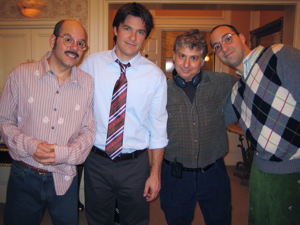 On the set of Arrested Development