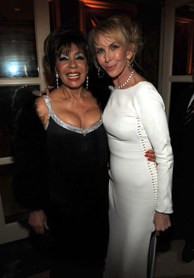 Shirley Bassey and Trudie Styler
