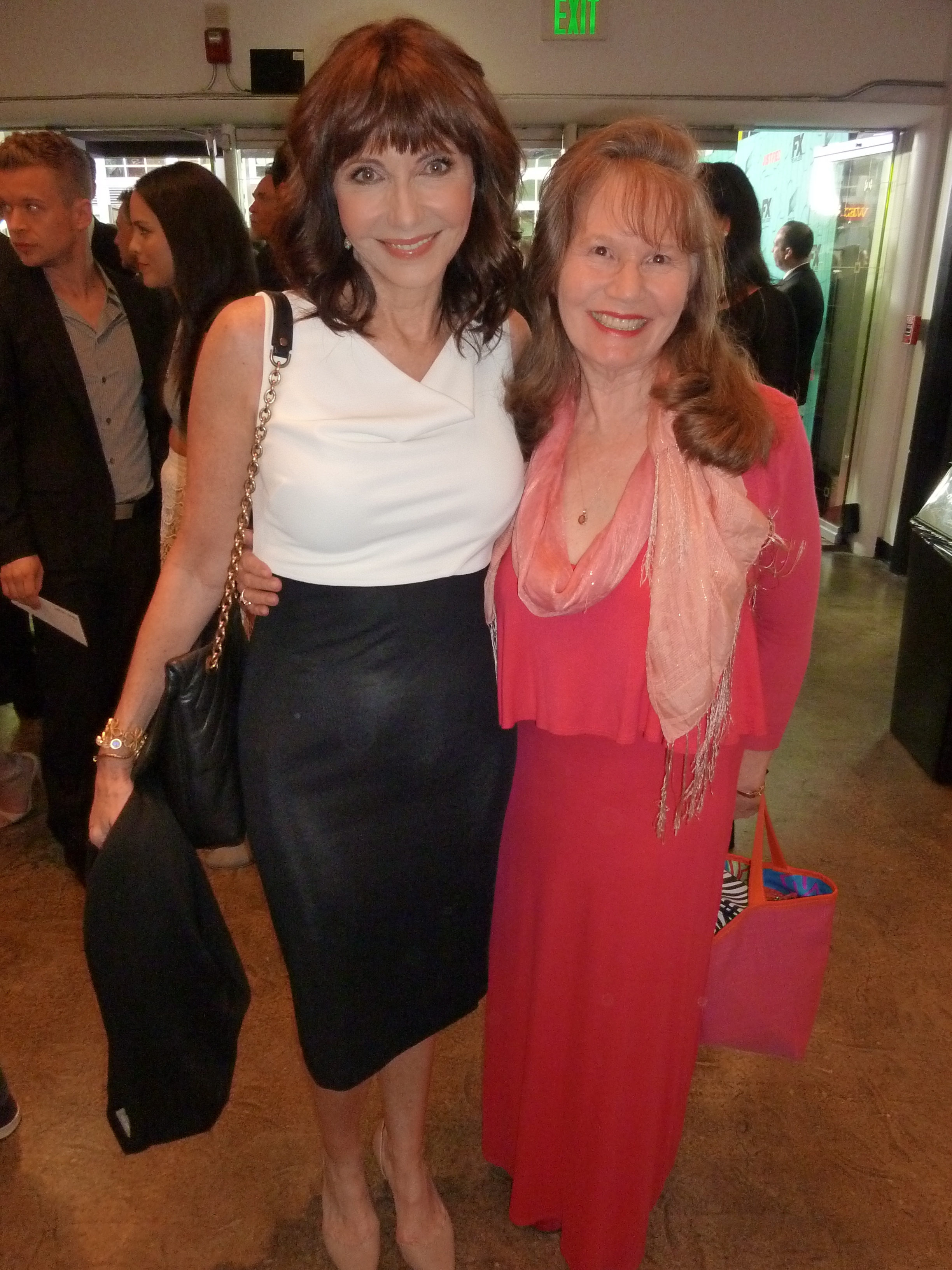 Actresses Mary Steenburgen and Roberta Bassin honoring the cast of 