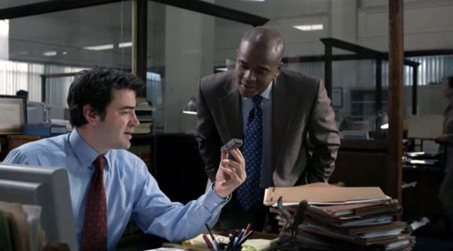 Larry Bates and Ron Livingston, Lawyers - The Responsibility Project - Directed by Roger Donaldson