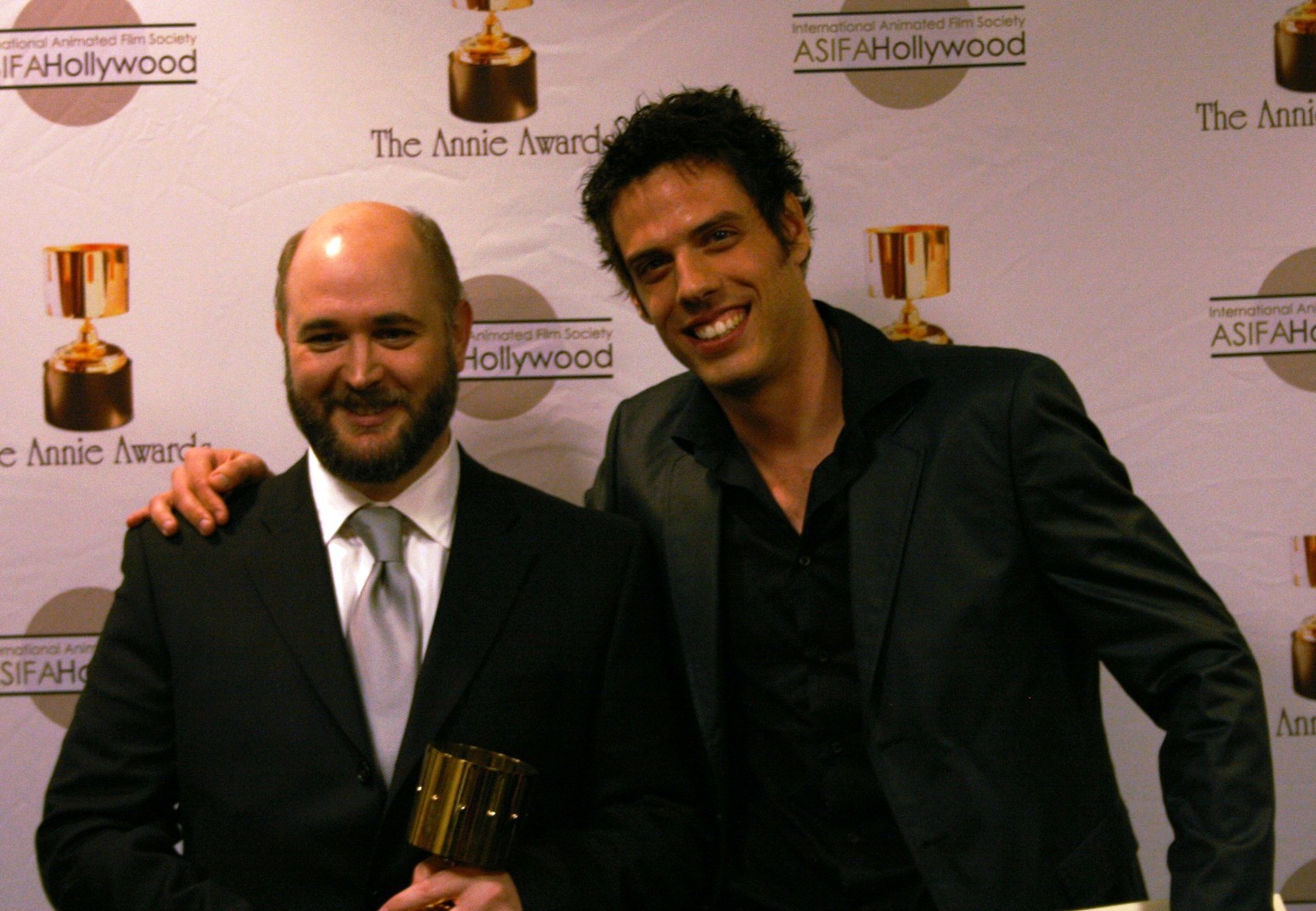 James Baxter and Pierre Perifel at event of Kung Fu Panda (2008)