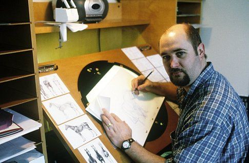 JAMES BAXTER is the senior supervising animator for the title character of Spirit in DreamWorks Pictures' traditionally animated feature Spirit: Stallion of the Cimarron.