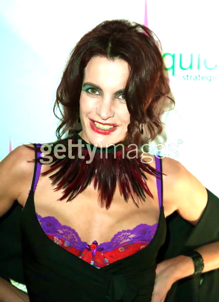 Caption: LOS ANGELES, CA - OCTOBER 31: Actress Laura Bayonas attends a Halloween party to celebrate the Lionsgate Premiere of 'Saw III' on October 31, 2006 in Los Angeles. (Photo by Chad Buchanan/Getty Images)