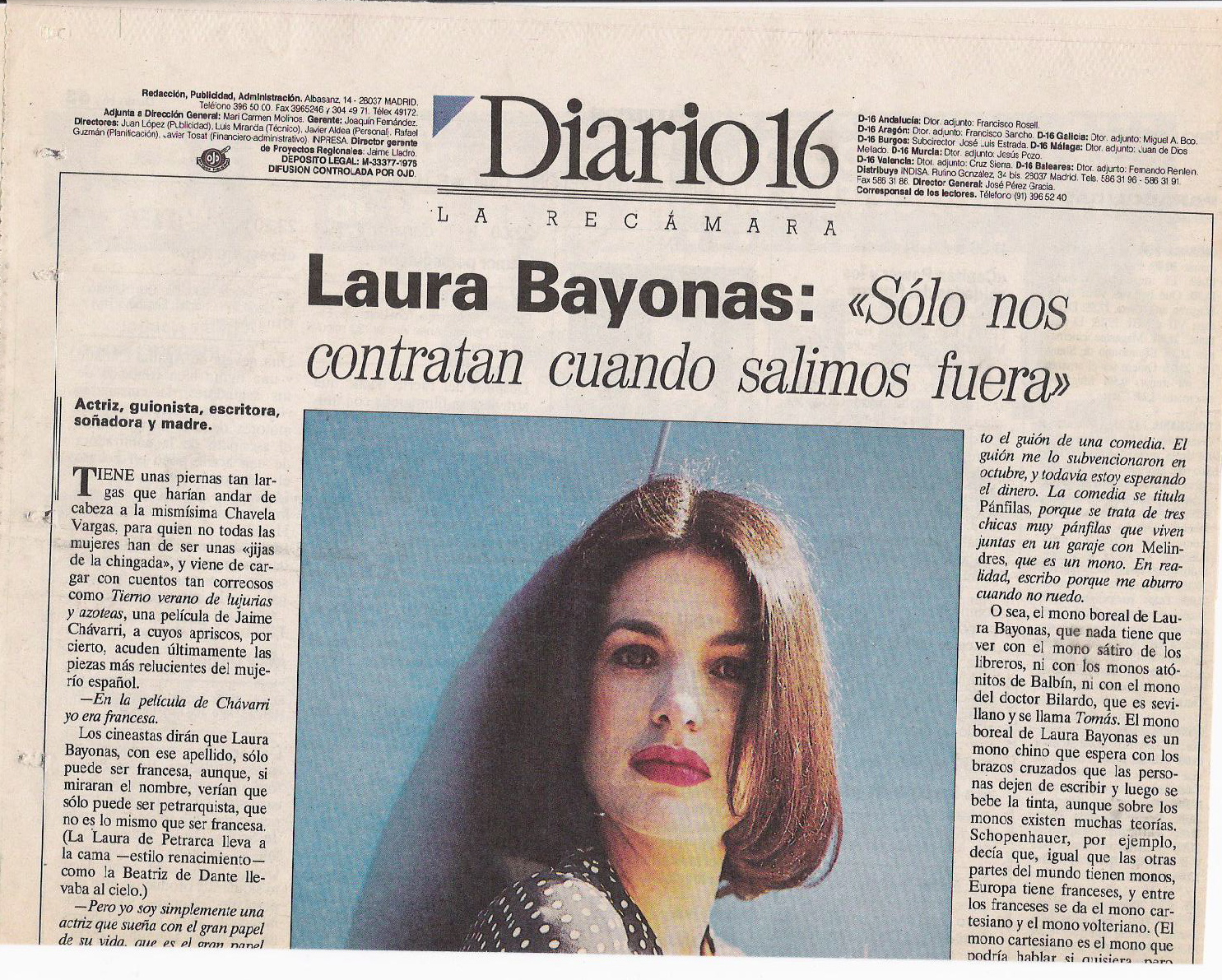 Laura Bayonas. 
