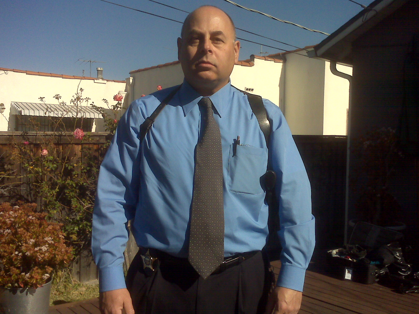 Dave Bean as Detective Rick Herzl in 2012 TV pilot.